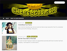 Tablet Screenshot of cheesegod.com